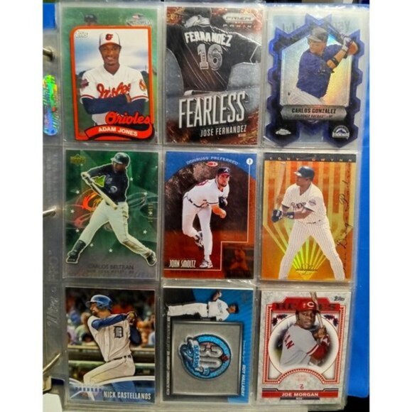 (18) Card Baseball Lot Gwynn Beltran Jones Jose Fernandez Inserts - Picture 1 of 4